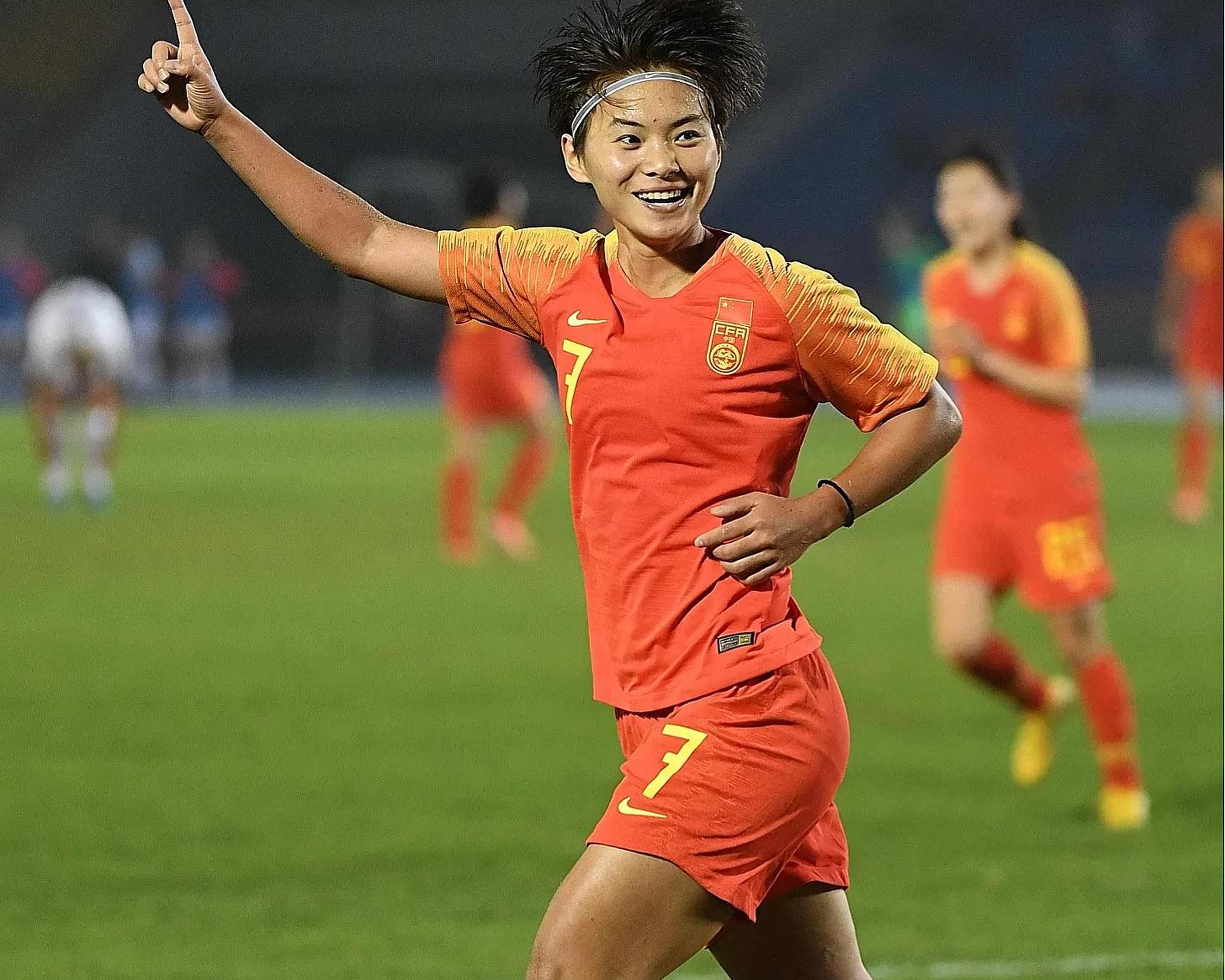 中国国家女子足球队成功晋级四强